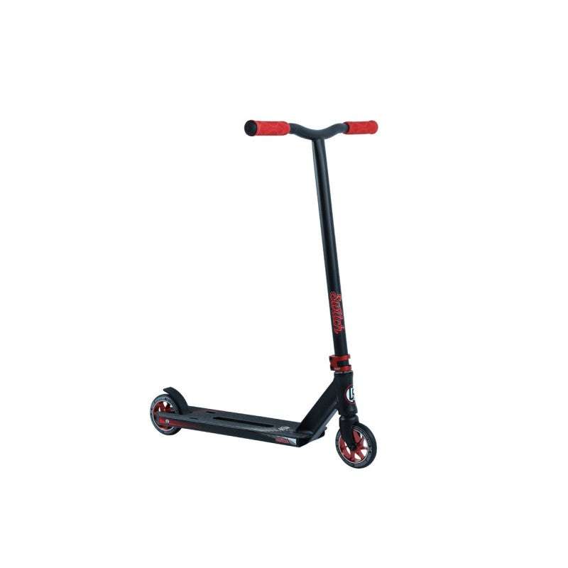 Blue Crisp SWITCH stunt scooter with integrated headset and alloy core wheels
