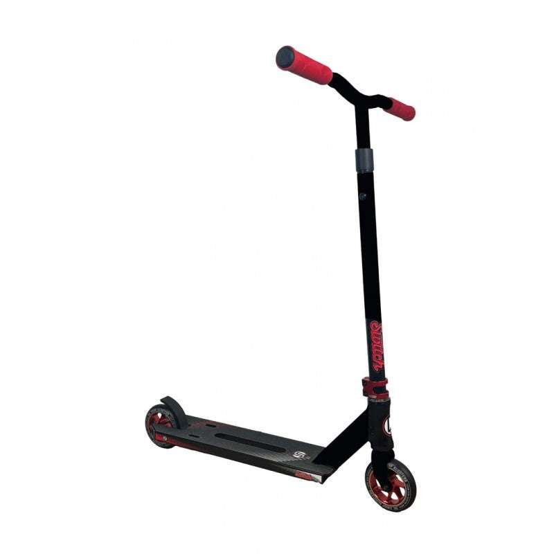Crisp SWITCH SHOCKTECH stunt scooter with 110mm alloy wheels and Shocktech handlebars in new colorways