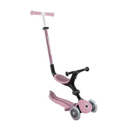 Globber GO UP ACTIVE ECOLOGIC Berry eco-friendly adjustable kids scooter and ride-on bike