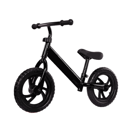 Kids Lightweight Balance Push Bike | Black