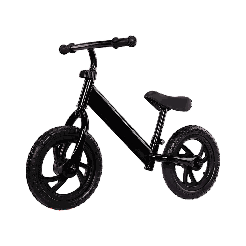 Kids Lightweight Balance Push Bike | Black