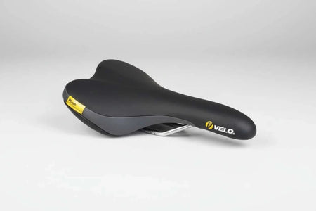 Velo Plush Mo extra comfort sport saddle for MTB and road bikes, 271x149mm, lightweight and plush cushioning