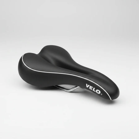 Velo Voam Eagle O lightweight bike saddle with sculpted gel padding and ergonomic cut-out for road cycling comfort and support