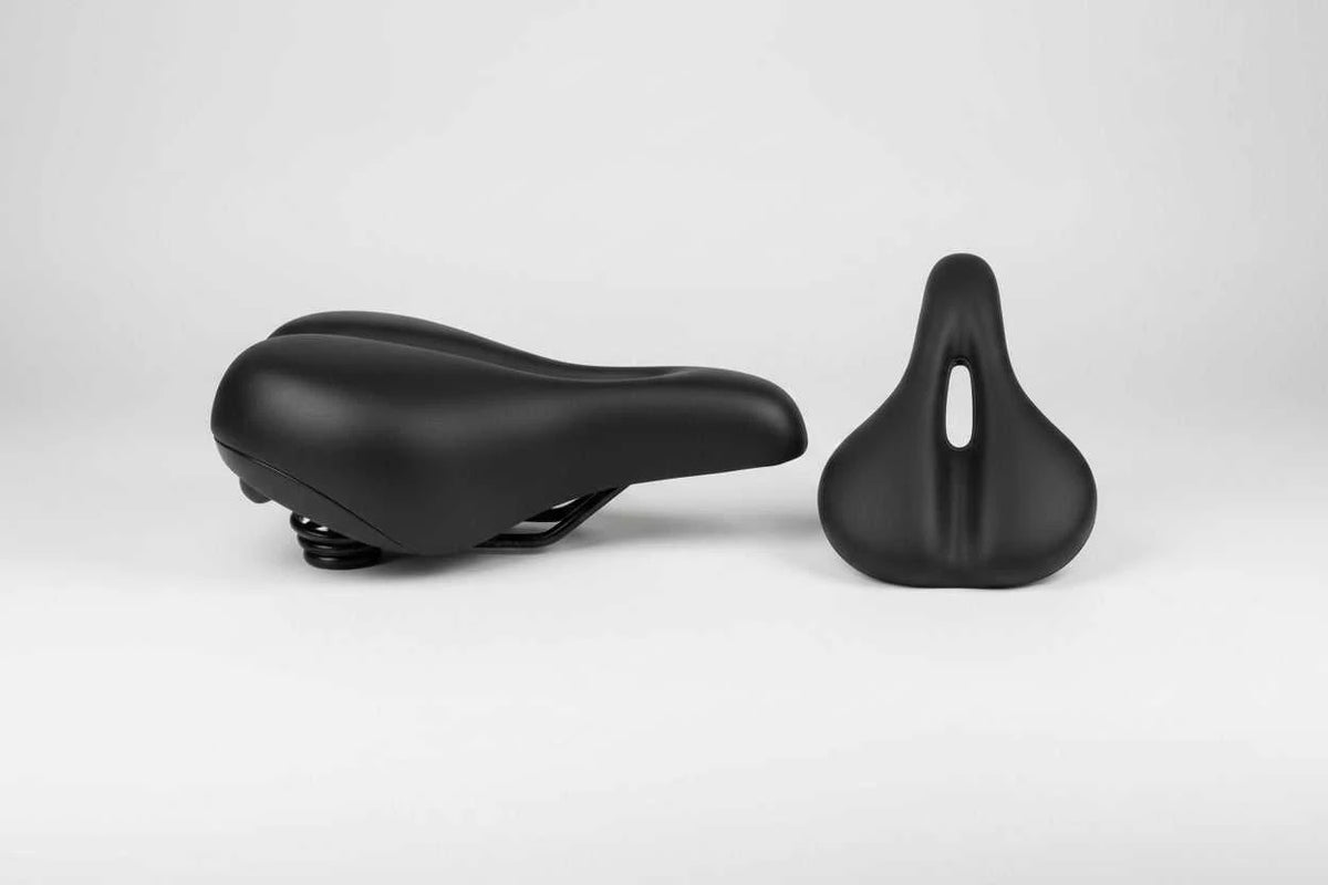 Velo Voam Cloud O bike saddle with memory foam and elastomer padding for all-day comfort