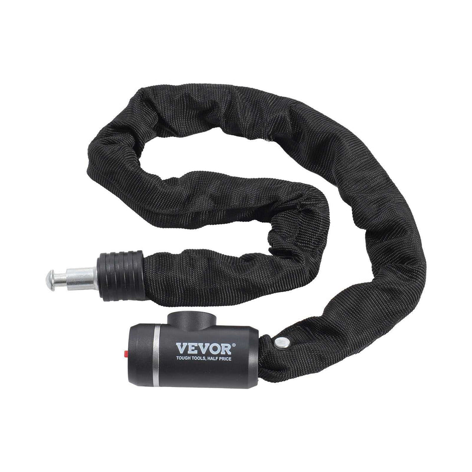 VEVOR Bike Chain Lock, 2.79 Ft Combination Bicycle Chain Lock with 2 Keys, Heavy Duty Anti-Theft High Security Bike Locks, Perfect for Bike, Motorcycle, Scooter, Bicycle, Door, Fence or Gate, 8mm