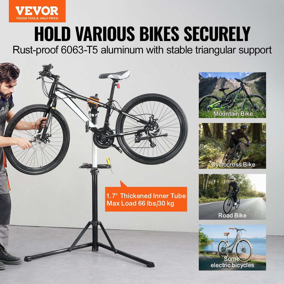 Professional Adjustable 360° Bicycle Repair Stand | 30kg Capacity