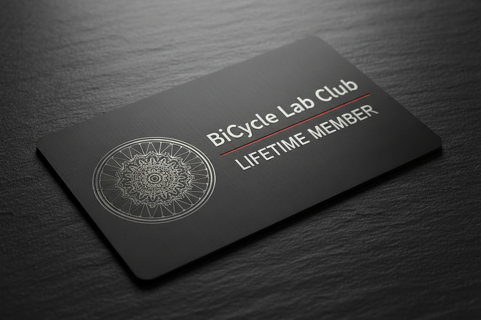 BiCycle Lab Club lifetime membership benefits with exclusive discounts and events