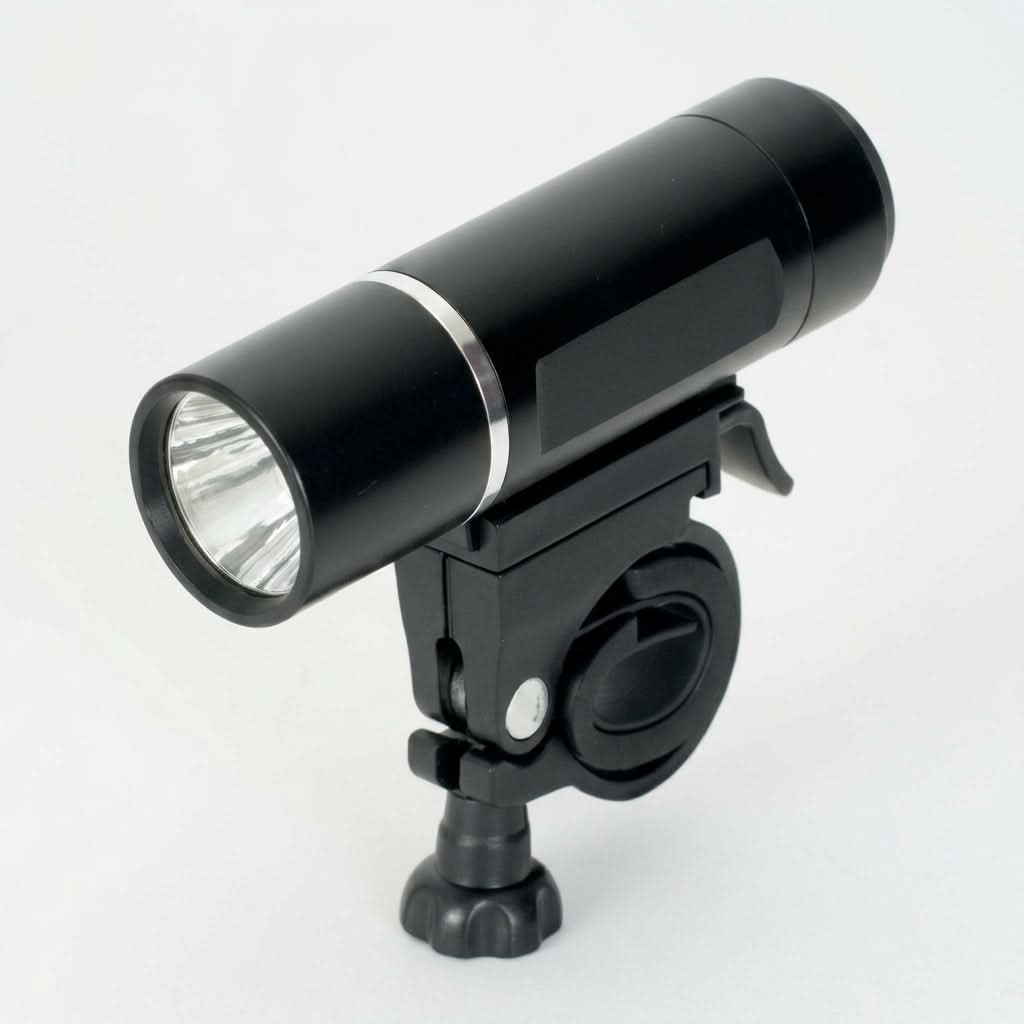 Bicycle front light — Studio - Clean | Generated by Modelize