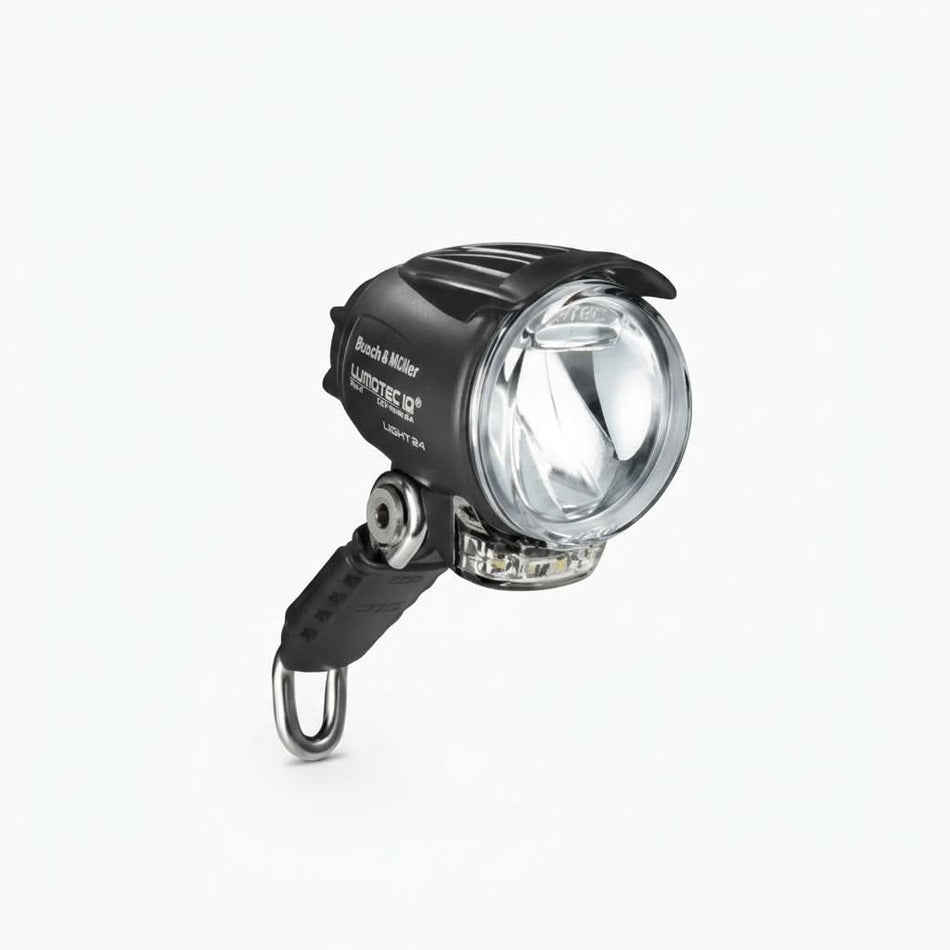 LED Bicycle Front Light — Studio - Clean | Generated by Modelize