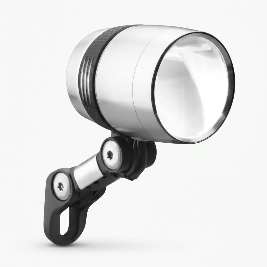 Dynamo LED bicycle headlight — Studio - Clean | Generated by Modelize