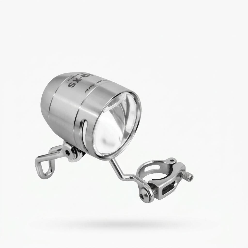 Bicycle Dynamo LED Front Light — Studio - Clean | Generated by Modelize