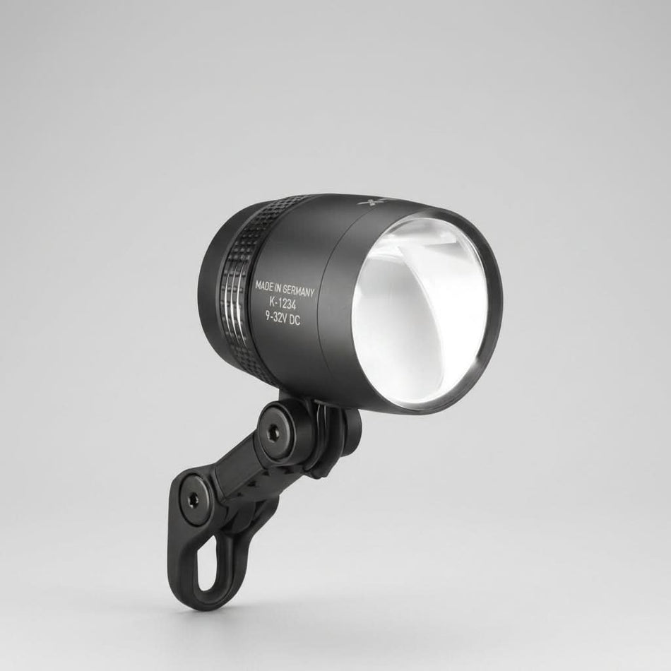 E-bike LED front light — Studio - Clean | Generated by Modelize