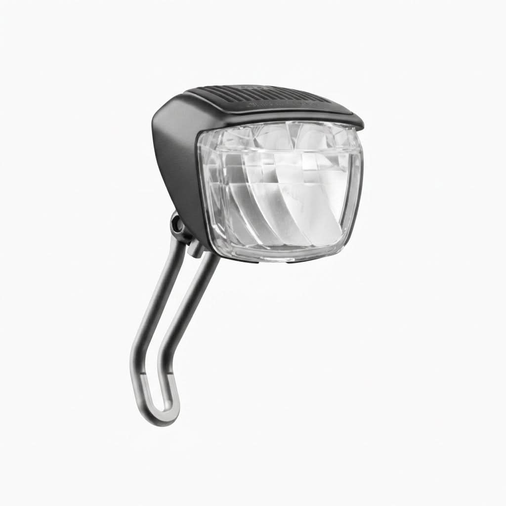 E-bike front LED headlight — Studio - Clean | Generated by Modelize