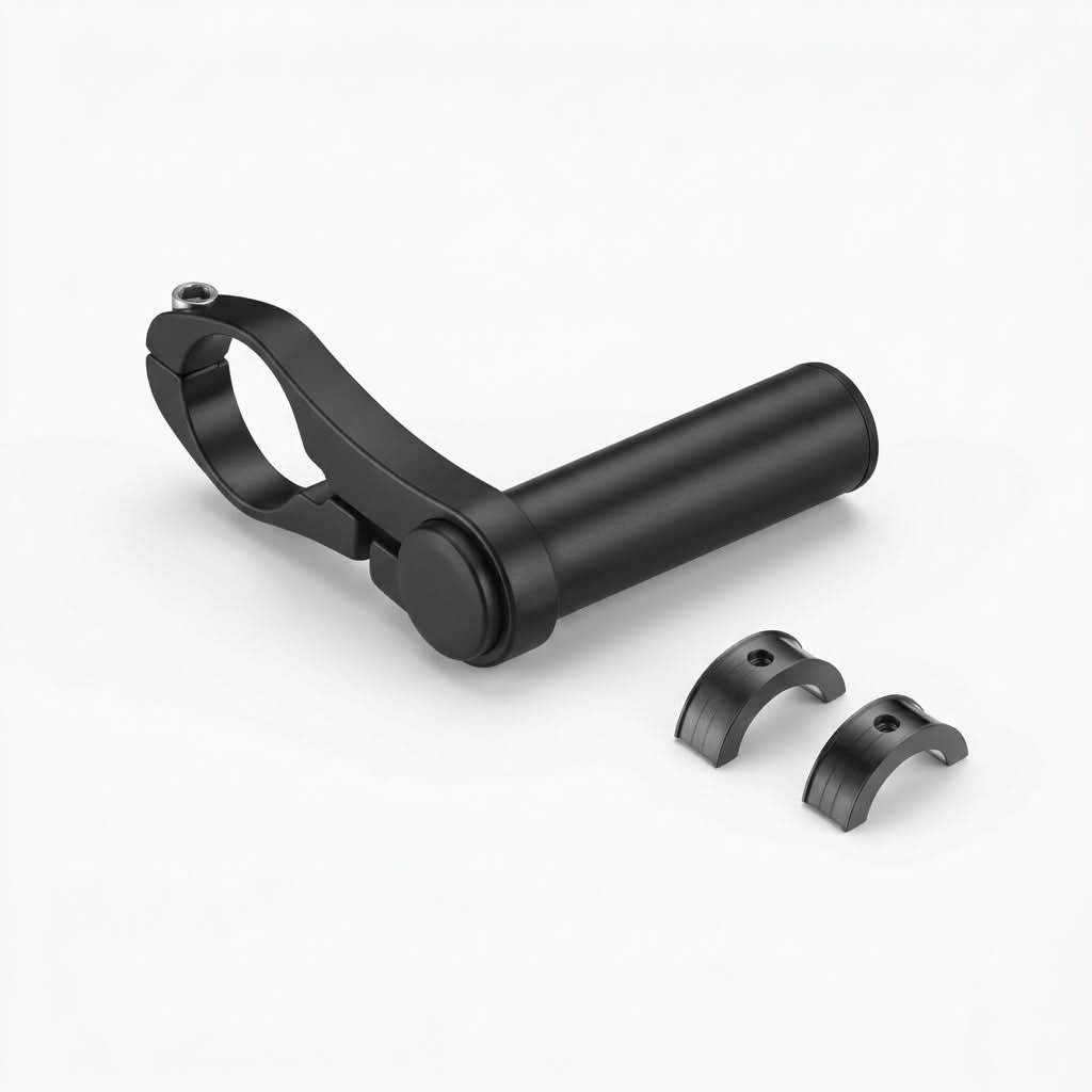 Bicycle handlebar accessory mount — Studio - Clean | Generated by Modelize