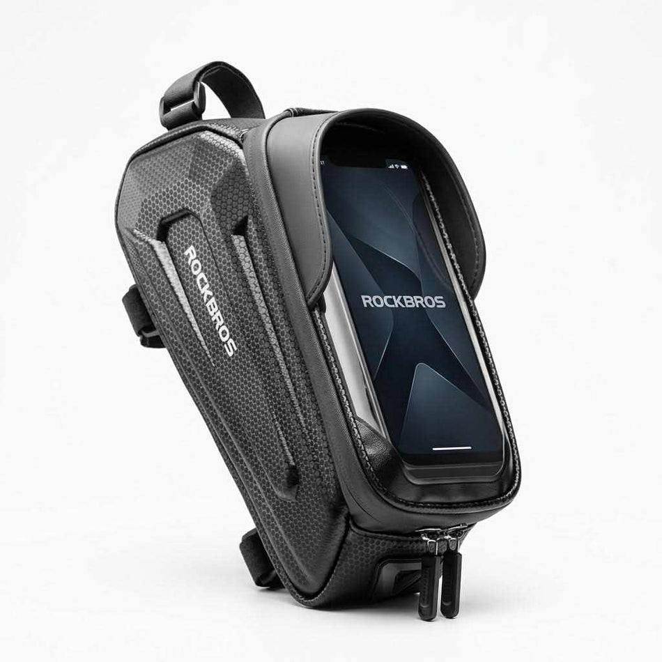 Bike Top Tube Bag — Studio - Clean | Generated by Modelize