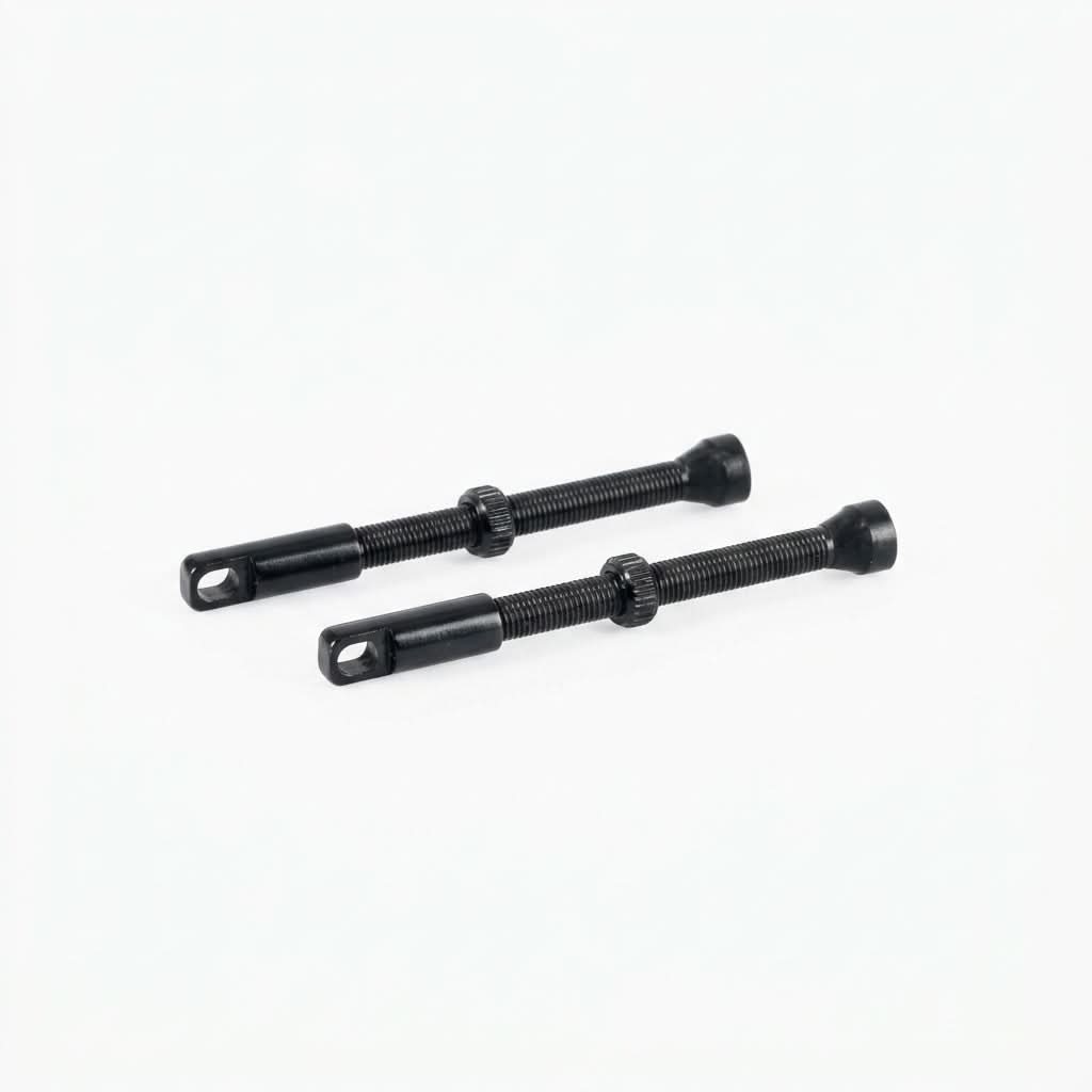 Tubeless Alloy Valves — Studio - Clean | Generated by Modelize