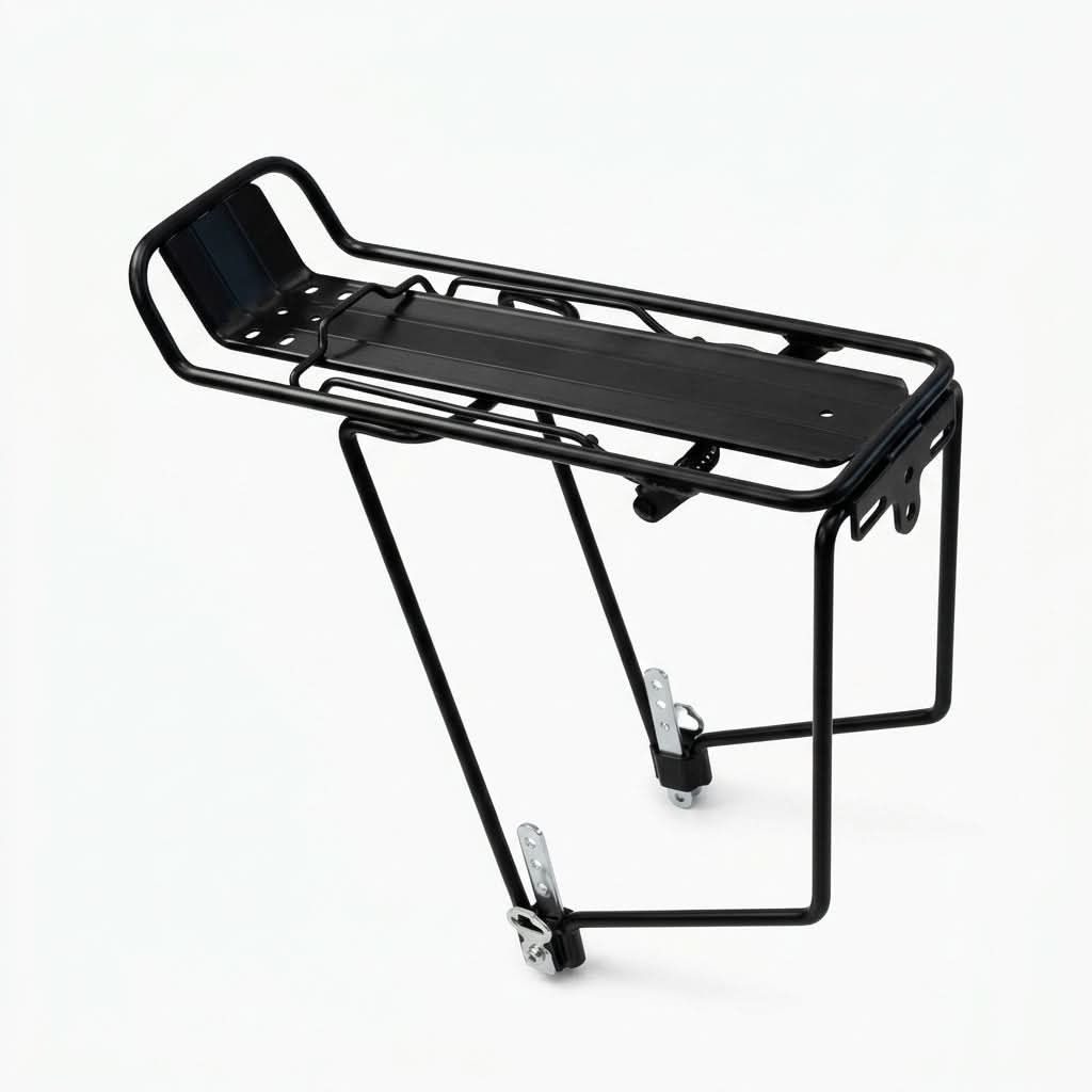 Bicycle rear carrier rack — Studio - Clean | Generated by Modelize