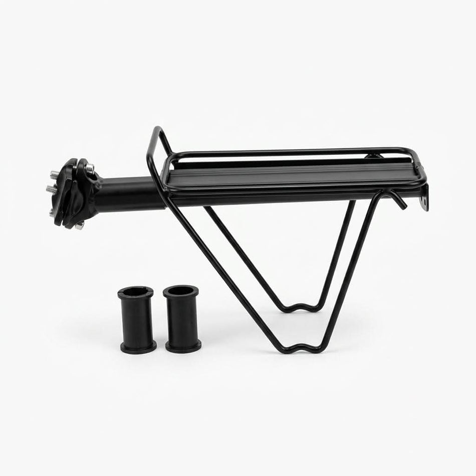 Bicycle rear carrier rack — Studio - Clean | Generated by Modelize