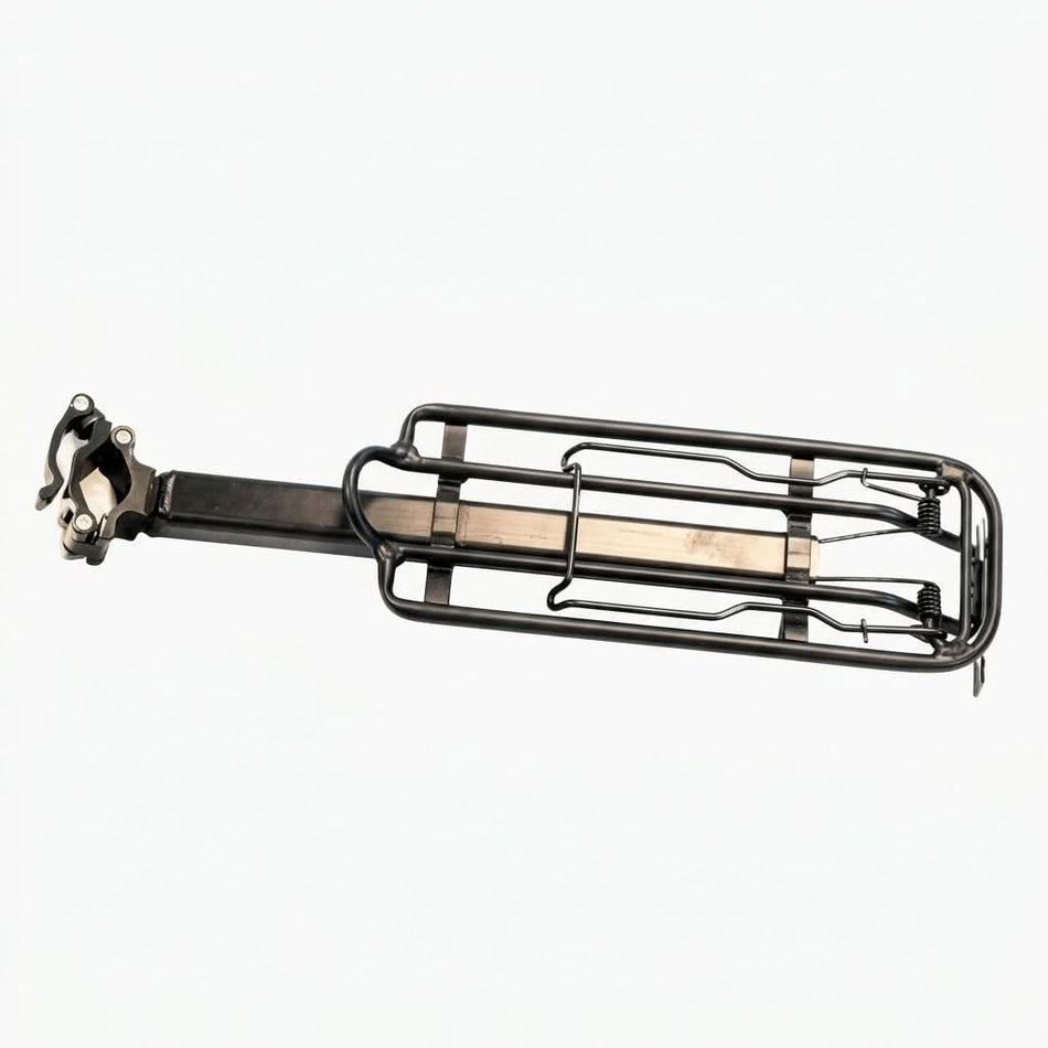 Bicycle rear carrier rack — Studio - Clean | Generated by Modelize