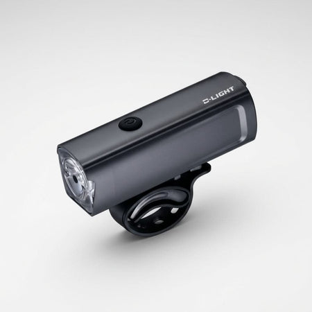 Rechargeable LED Bike Front Light — Studio - Clean | Generated by Modelize