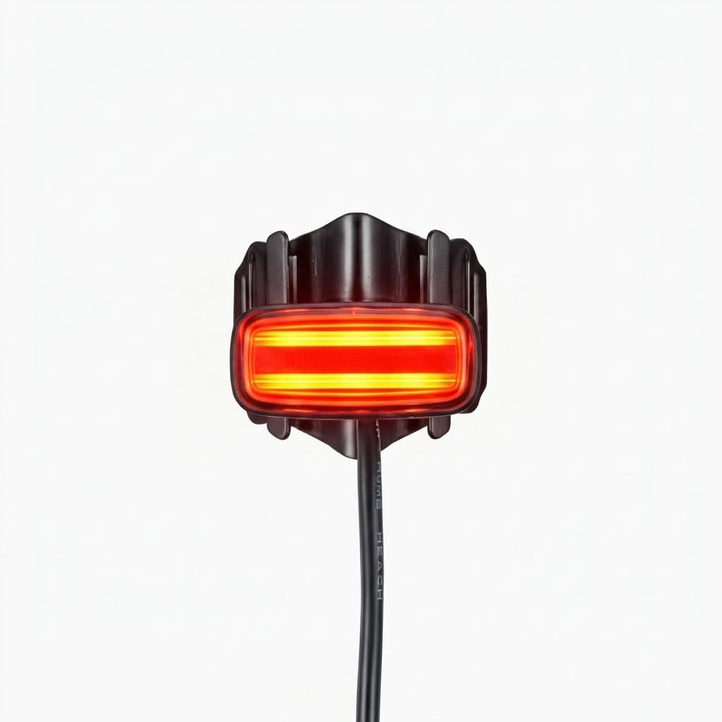 E-bike rear light — Studio - Clean | Generated by Modelize
