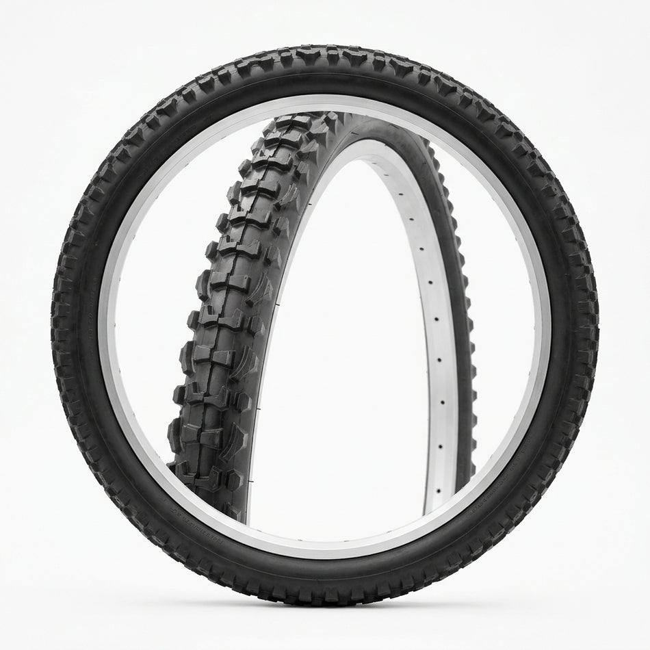 Mountain Bike Tire — Studio - Clean | Generated by Modelize
